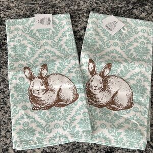 Decorative Bunny Tea Towels